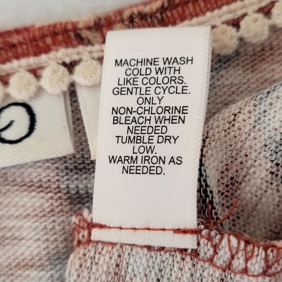 Boho Hippie Fairy Aztec Tribal Western Southwestern Navajo Sharkbite Hem Duster - Picture 4 of 6